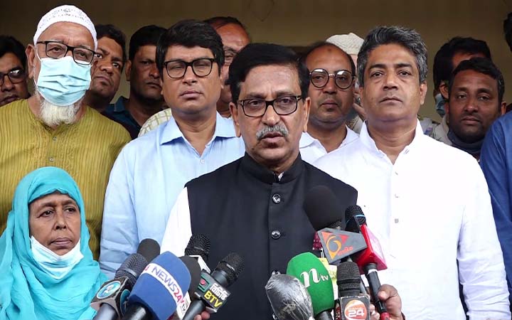 আওয়ামী লীগ কখনো অন্য সংগঠনের শক্তি-সামর্থ্য দেখে বিচলিত হওয়ার দল নয়: হানিফ